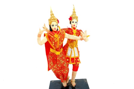 Thai dancer dollの写真素材