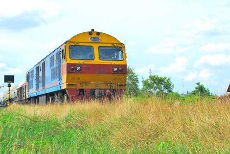 Thai trainの写真素材