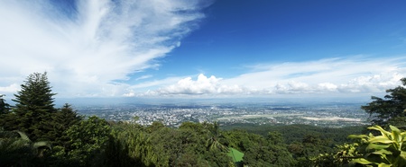 Chiangmai view in Thailand の写真素材