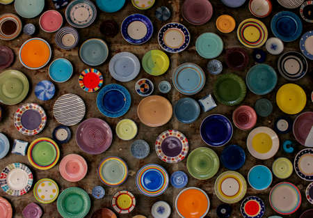 Ceramic artwork on the ceilingの素材