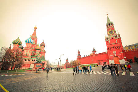 St. Basil Cathedral, Moscowのeditorial素材