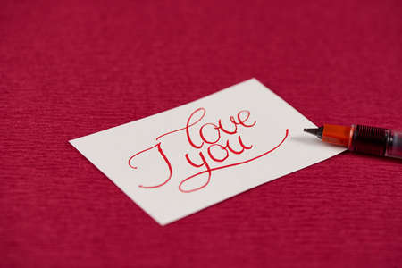 The Note with Love Confessionの写真素材