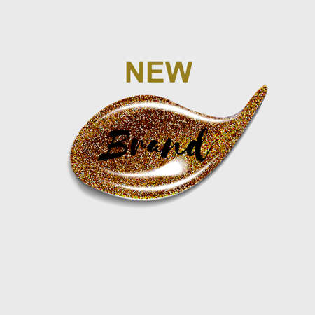 New brand label for gift cards, diaries beauty. Beauty and cosmetics background. To be used for brochure, banners, leaflets.の写真素材