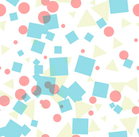 Abstract bright colorful seamless pattern. Vector illustration.のイラスト素材