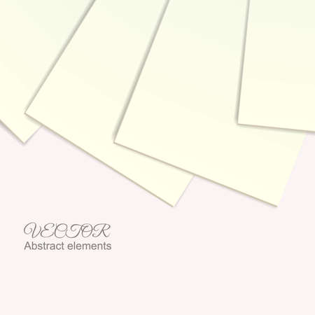 Abstract background with paper sheets light grey texture.のイラスト素材
