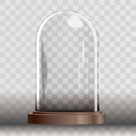 Christmas snow globe vector illustrationのイラスト素材