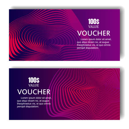 Vertical banners with 3D abstract background . Vector design layout for business presentations, flyers, posters and invitations.のイラスト素材