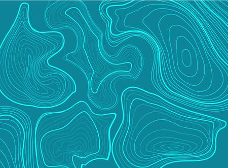 Topographic map background concept. vector illustrationのイラスト素材