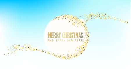 Happy New Year, vector illustration Christmas backgroundの写真素材