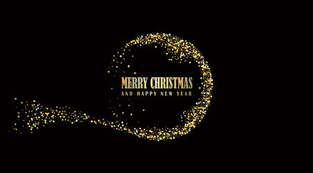 Happy New Year, vector illustration Christmas backgroundの写真素材