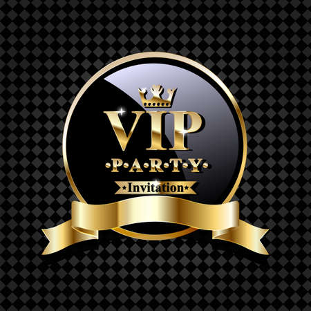 Luxury VIP invitations and coupon backgrounds, transparent background.のイラスト素材