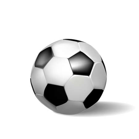 Soccer ball, on a white background. Vectorのイラスト素材