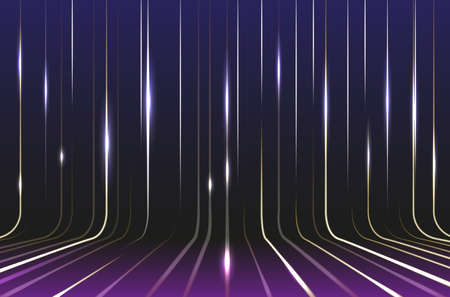 Beautiful glossy background of glowing lines.のイラスト素材