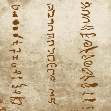 mysterious letter illustration
