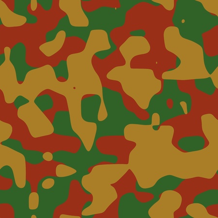 Camouflage pattern illustrationのイラスト素材