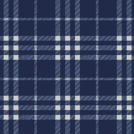 Tartan plaid fabric textile pattern - vectorのイラスト素材
