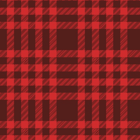 Tartan plaid fabric textile pattern - vectorのイラスト素材