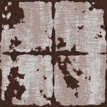 rusty grunge metal background - vectorのイラスト素材