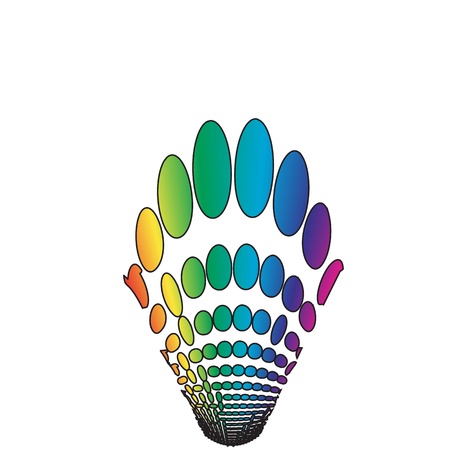 Metallic halftone dots for background useのイラスト素材