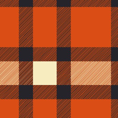 Tartan plaid fabric textile pattern - vectorのイラスト素材
