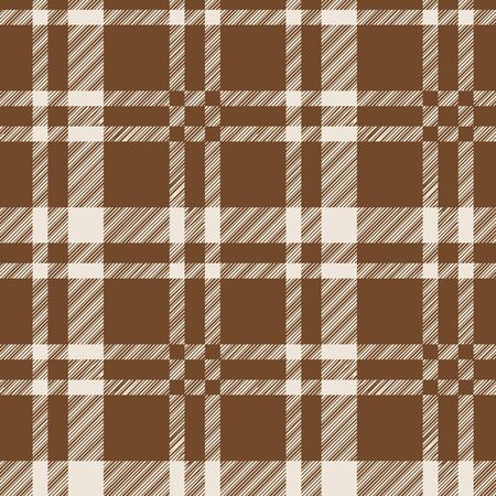 Tartan plaid fabric textile pattern - vectorのイラスト素材