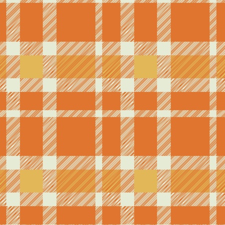 Tartan plaid fabric textile pattern - vectorのイラスト素材
