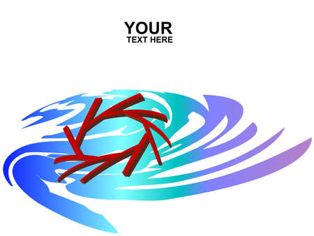 abstract backgroundのイラスト素材