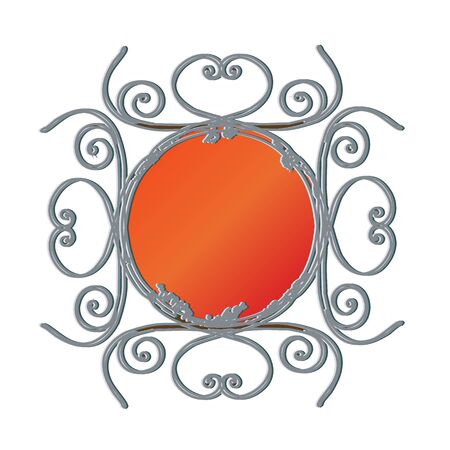 grungy frameのイラスト素材