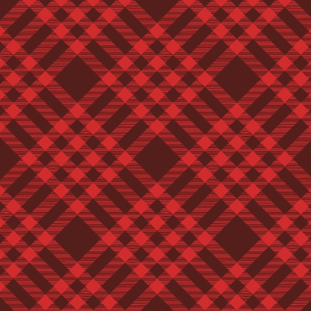 Tartan plaid fabric textile pattern - vectorのイラスト素材