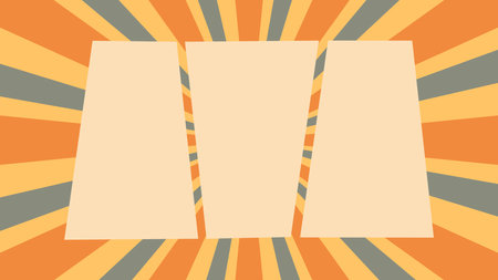 Retro Abstract Background design vectorのイラスト素材