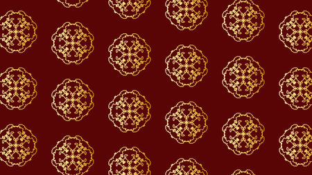 Luxury chinese seamless pattern designのイラスト素材