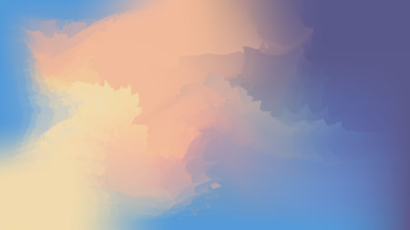 abstract abstract gradient of green, yellow, Orange and Pink soft multicolored background. modern horizontal gradient. can be used for background, banner, poster, or etc.のイラスト素材