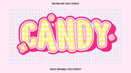 editable eps text effect using graphice styleのイラスト素材