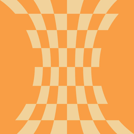 RETRO GROOVY POLA BACKGROUND VECTORのイラスト素材
