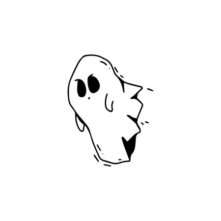 halloween character vector social media post, banner and fglyerのイラスト素材