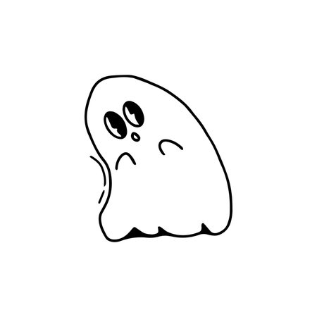 halloween character vector social media post, banner and fglyerのイラスト素材