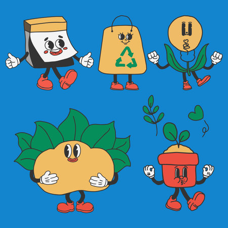 save earth designのイラスト素材