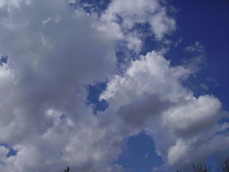 Friendly Cloudsの写真素材