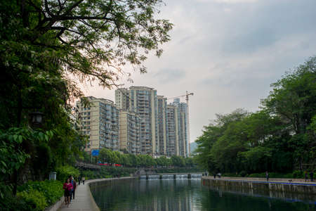 Xiangjiang Zunyi Riverのeditorial素材