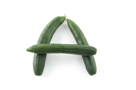 Cucumber for Aの写真素材
