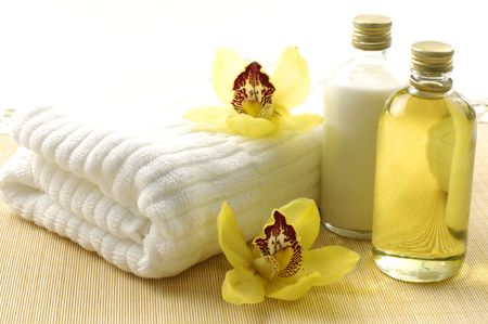 Spa compositionの写真素材
