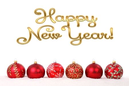 Happy new year card. Beautiful congratulation backgroundの写真素材