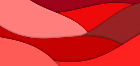 Abstract colorful wave layers background for banner concept. Geometric wallpaper