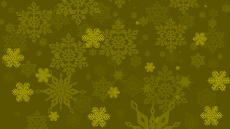 Beautiful christmas banner with snowflakes. Merry Christmas and Happy New Year greeting bannerの写真素材