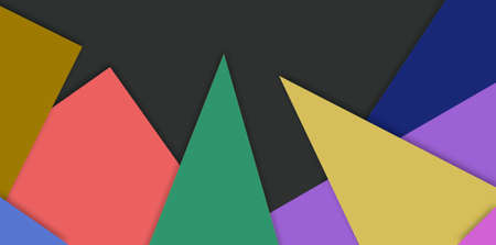 Beautiful abstract 3d geometric layers for art banner designの写真素材