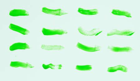 Beautiful watercolor set brushes for art painting. abstract paint texture