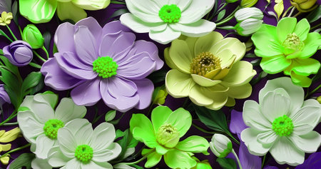 Elegant beautiful flowers texture for delicate art. Nature backgroundの素材