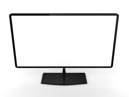 3D rendering model of the modern TVの写真素材