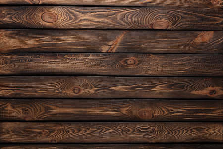 Texture of old dark-tone boards in high resolutionの写真素材