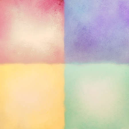 pink purple yellow and green background with vintage faded texture designの写真素材